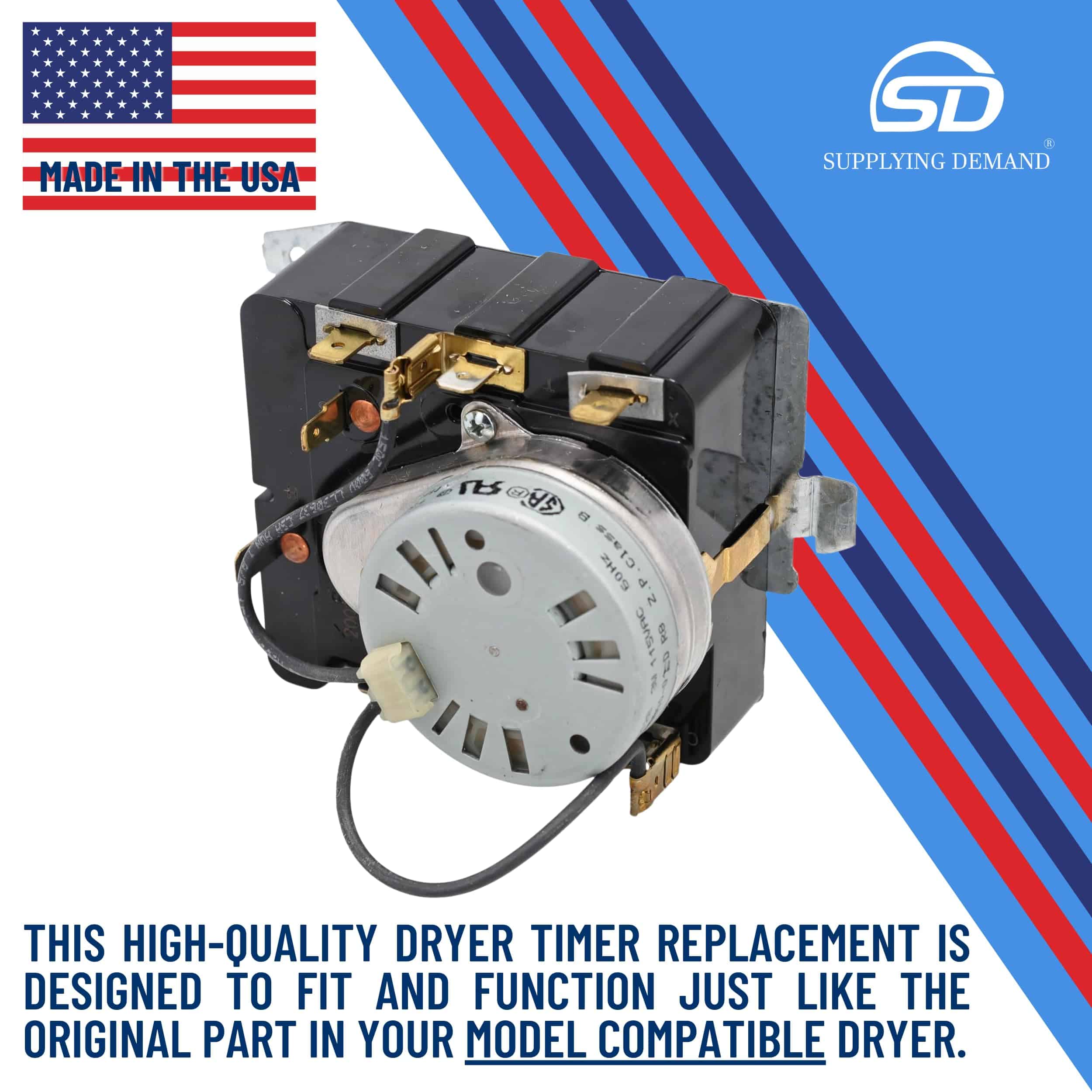 Supplying Demand WE04X20089 Temporizador de Secadora Hecho - Imagen 4