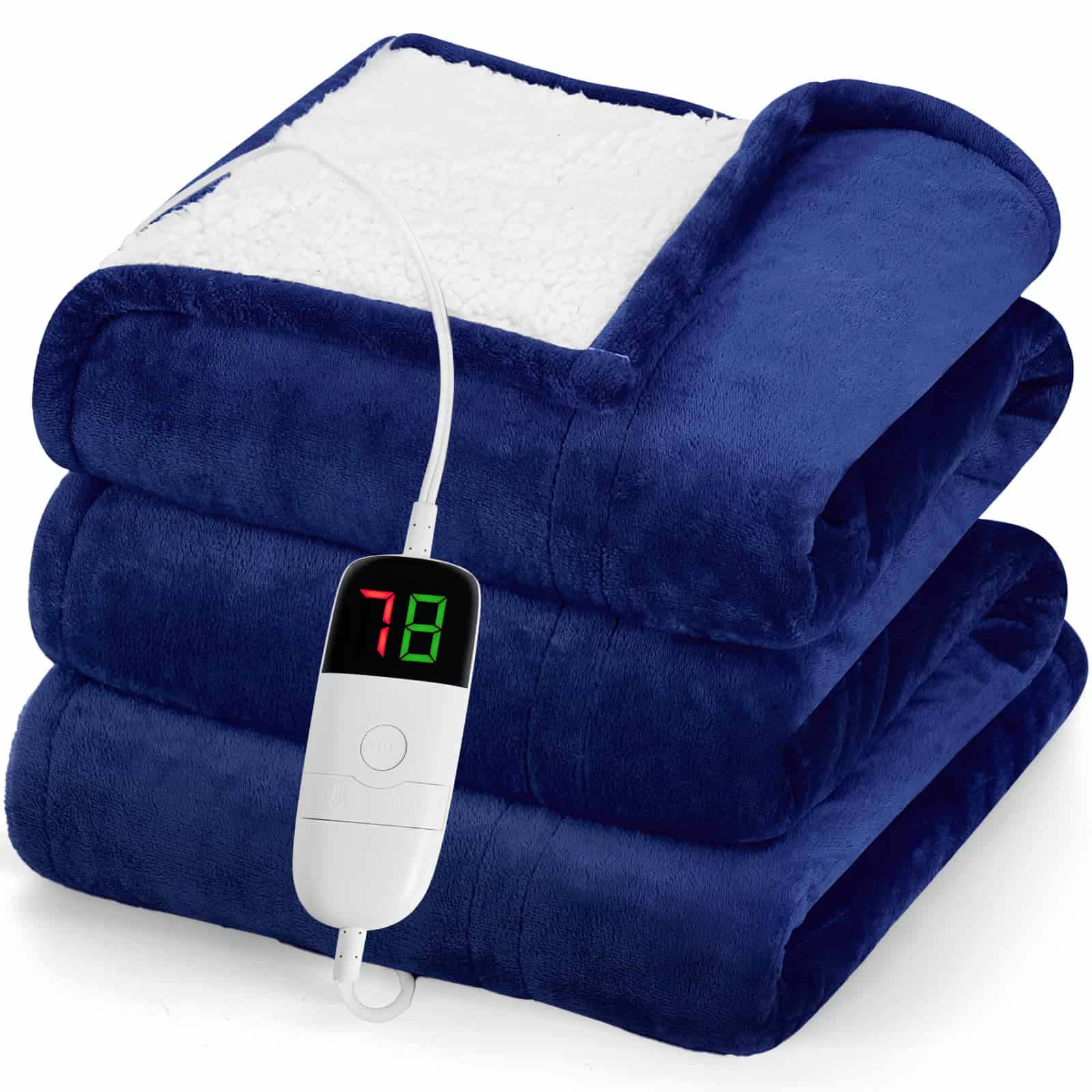 Manta Eléctrica greenoak Full 183x213 cm, Manta Calefactora