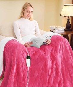 Manta eléctrica greenoak Twin 62"X84" con calefacción,