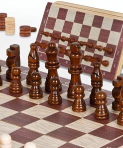 Juego de ajedrez de madera Happyramid - Tableros de ajedrez