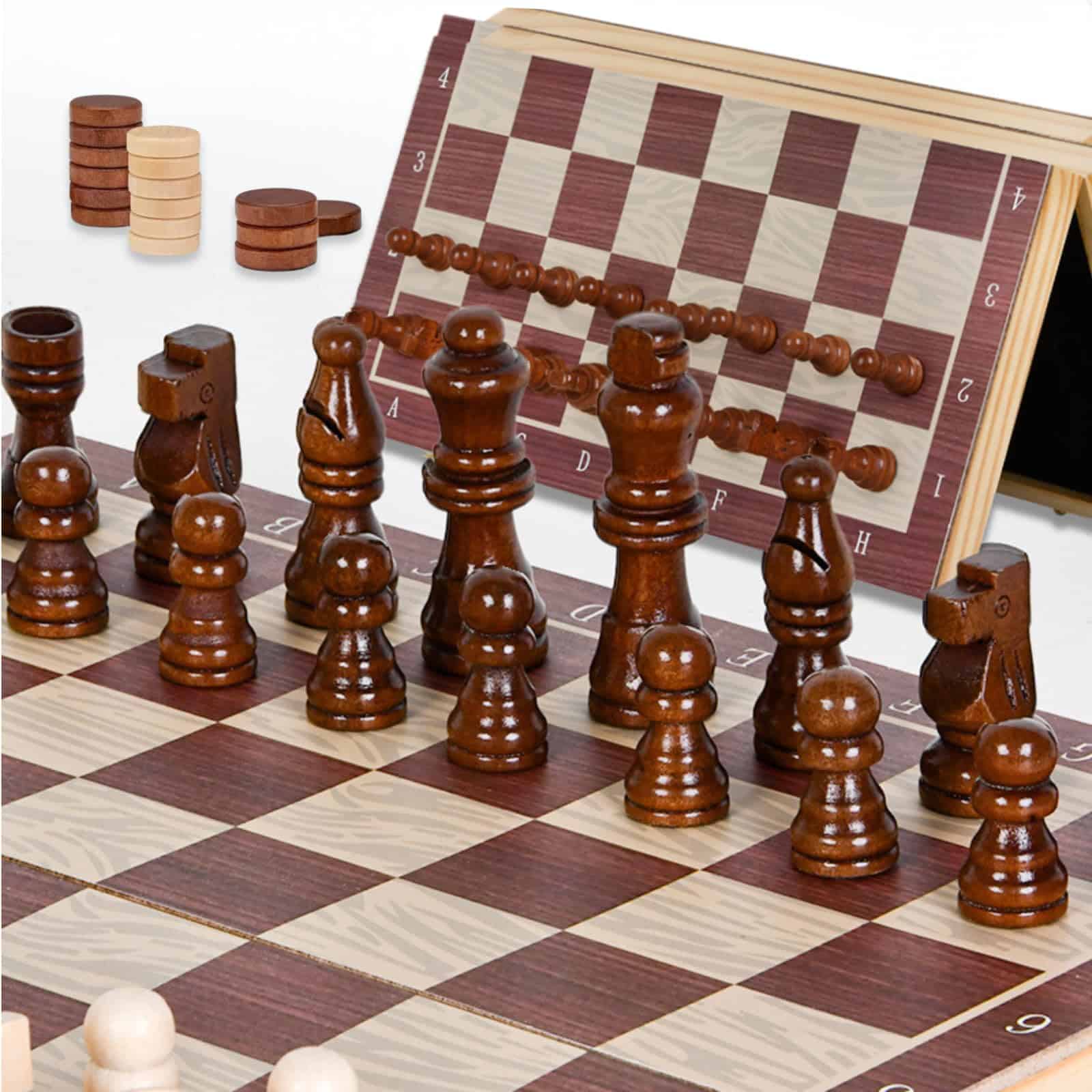 Juego de ajedrez de madera Happyramid - Tableros de ajedrez