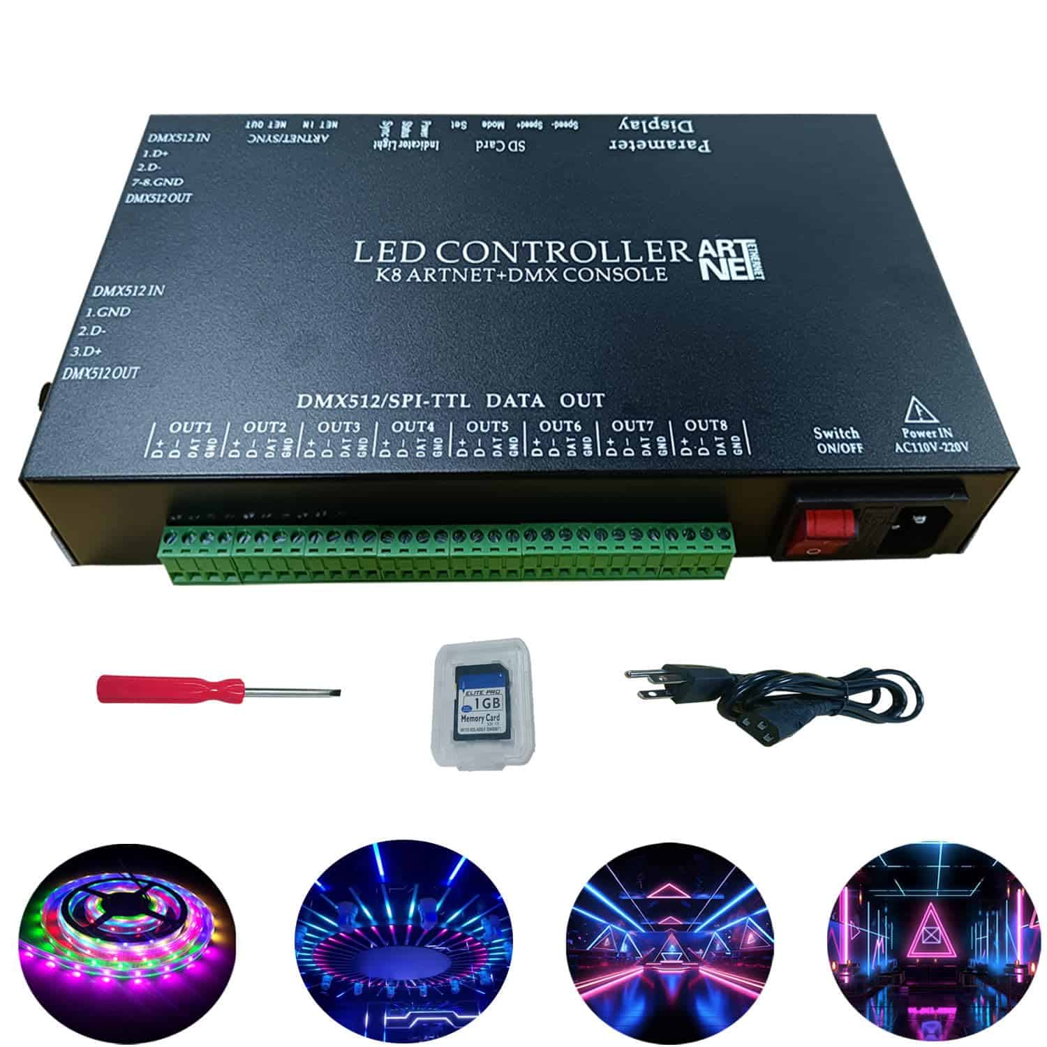 Controlador de Led Addressable, WS2811 WS2812 RGB Pixel