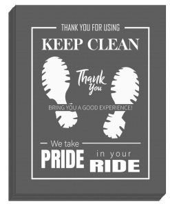 100 Pcs Tapetes Desechables para Piso de Carro: Tapetes