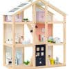 Casa de muñecas de madera Pillowhale, Casa de muñecas con