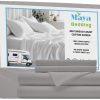 Juego de sábanas para cama Maya RV Short Queen 100% algodón