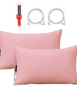 Set de 2 Fundas para Almohada de Conexión a -Rosa