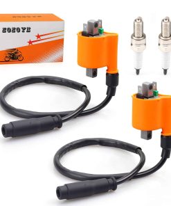 Conjunto de 2 bobinas de encendido + bujía y tapa para