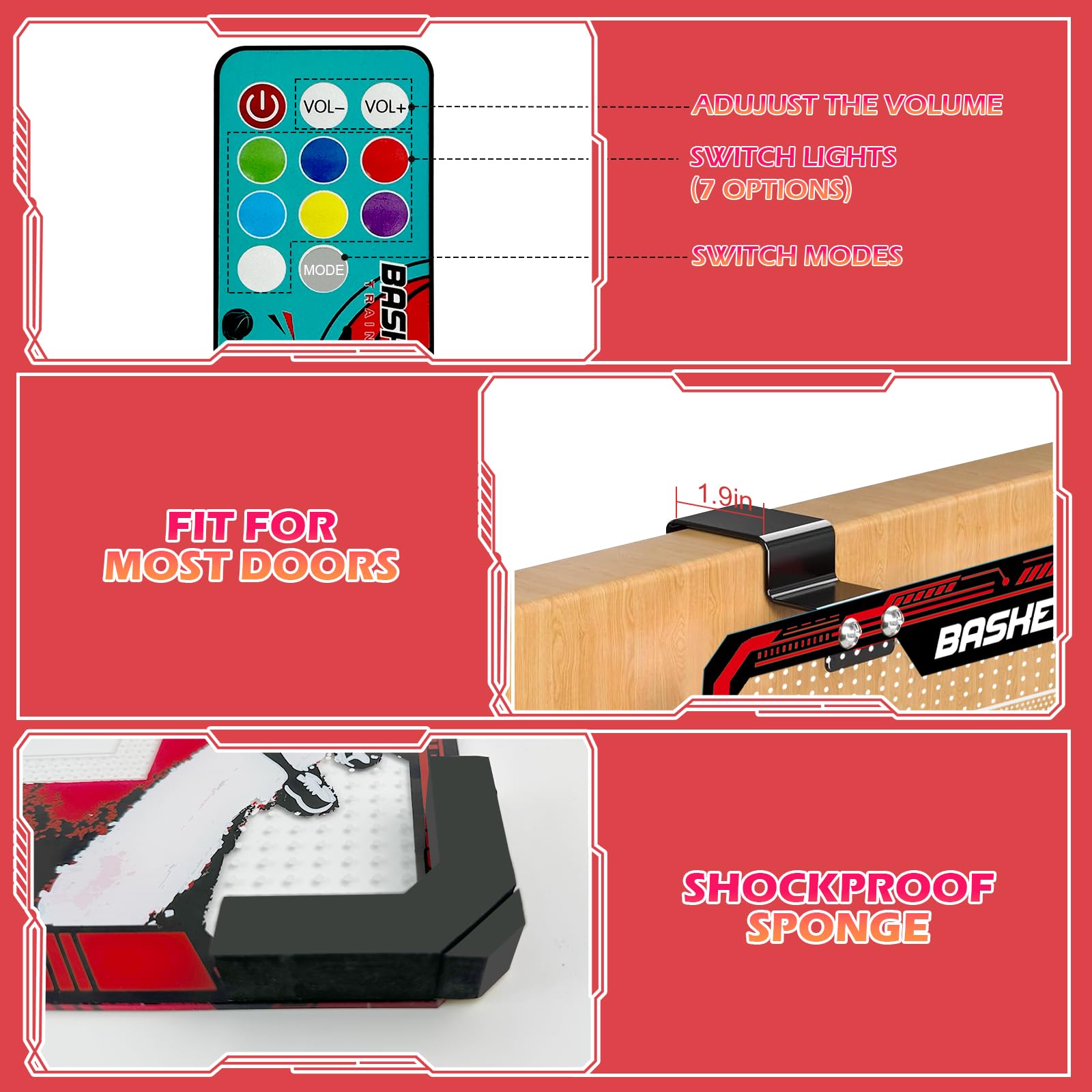 Canasta de Baloncesto Interior TALGIC, Canasta de - Imagen 4