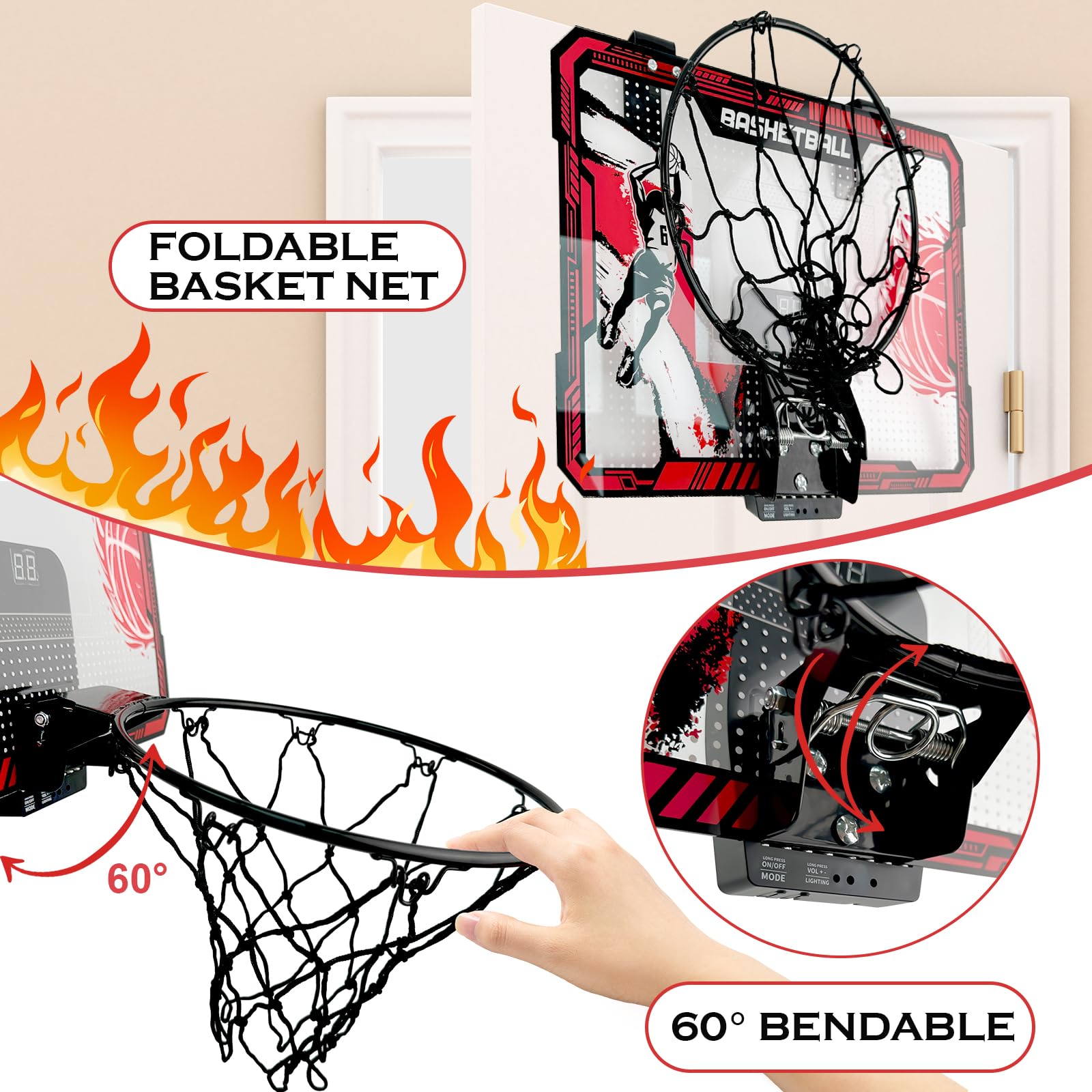 Canasta de Baloncesto Interior TALGIC, Canasta de - Imagen 5