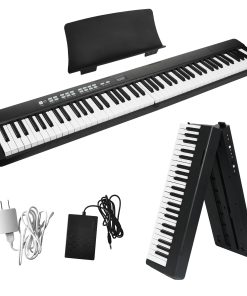 Piano Plegable ZYRODIA 88 Teclas Teclado Ponderado Piano