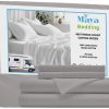Juego de Sábanas RVKING 100% Algodón Maya Bedding (4