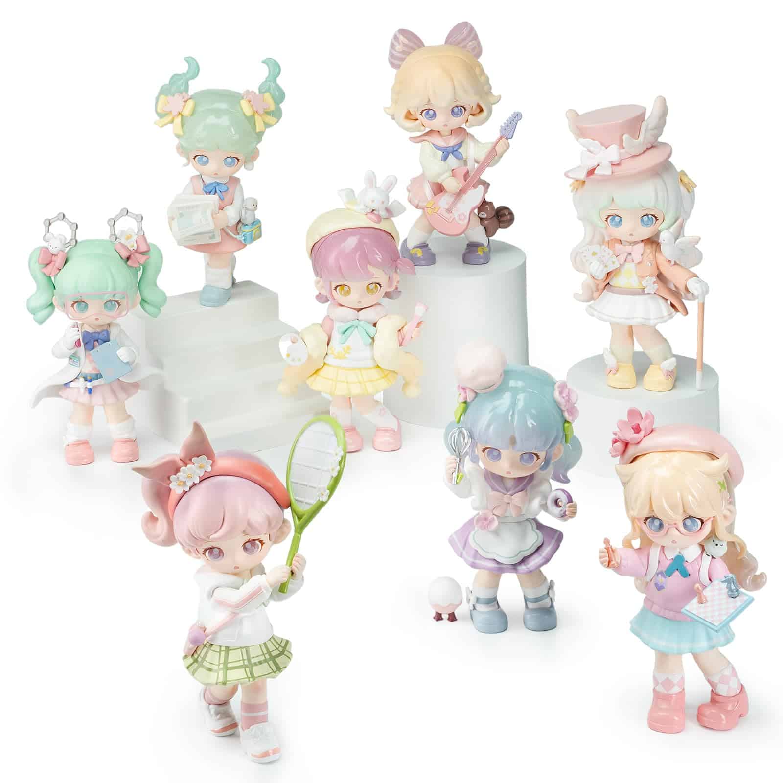 Serie Viaje Primavera Flor de Cerezo de BEEMAI Teennar 8PCs