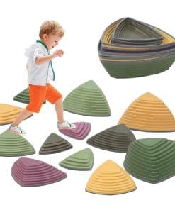 Piedras de Equilibrio Luanka para Niños, 12 Piezas Piedras