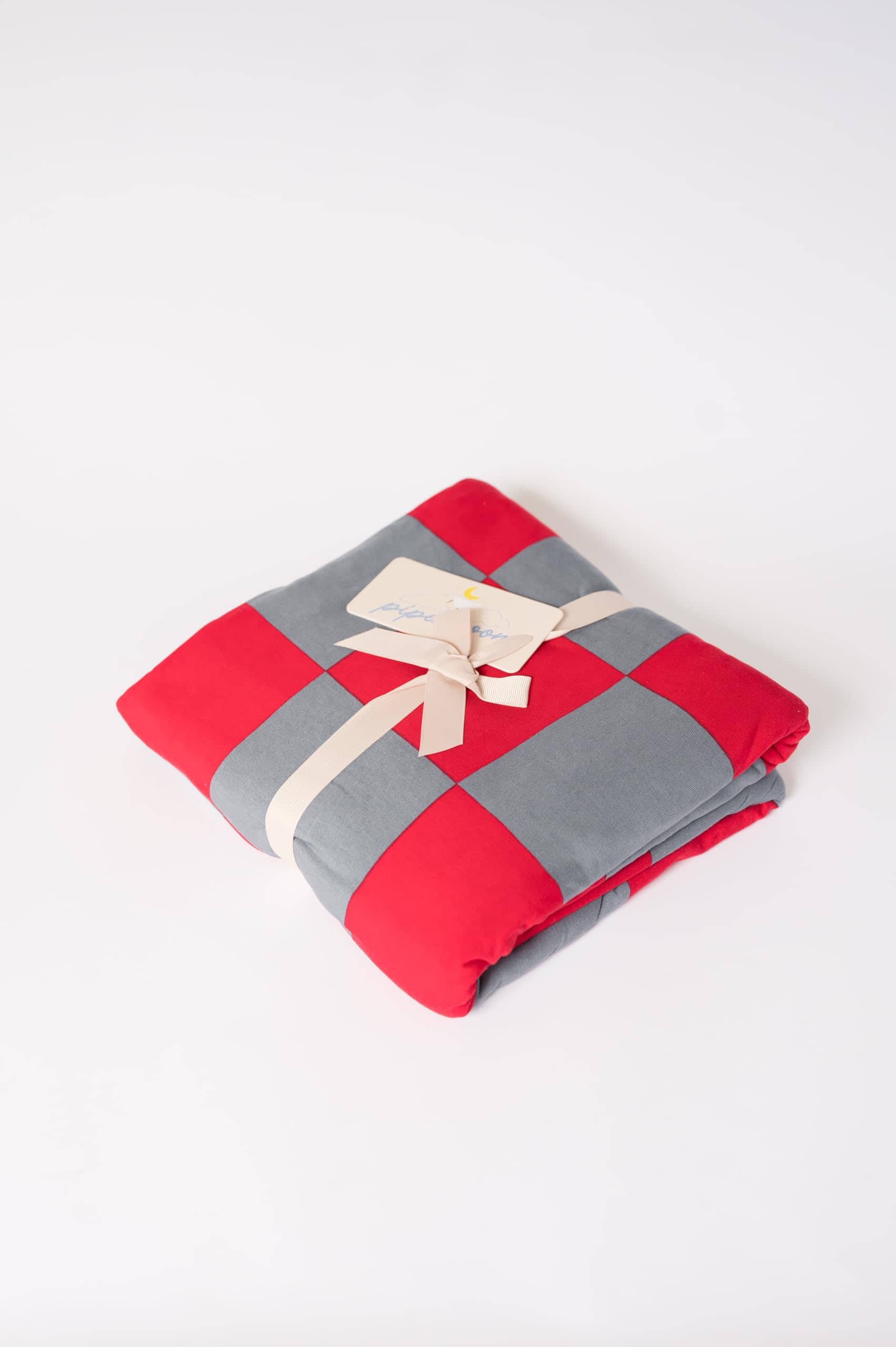 Manta de lana suave y grande - Manta a cuadros para