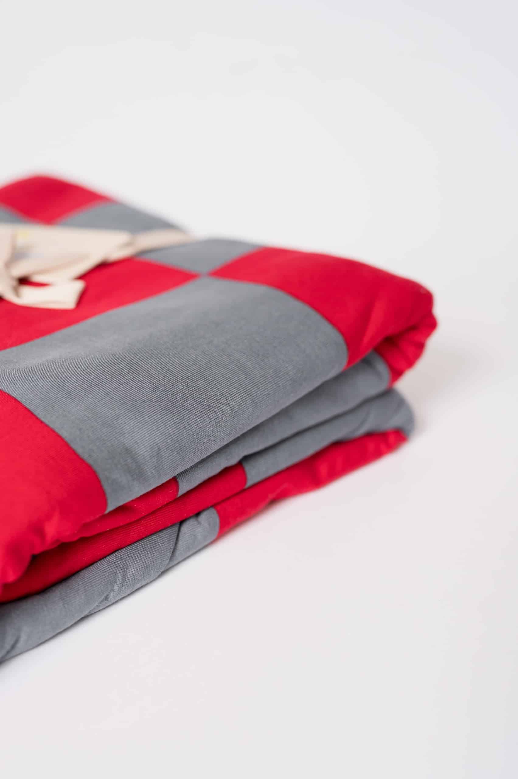 Manta de lana suave y grande - Manta a cuadros para - Imagen 3