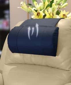 Almohada de cuello de cuero perforado transpirable AmazeCov