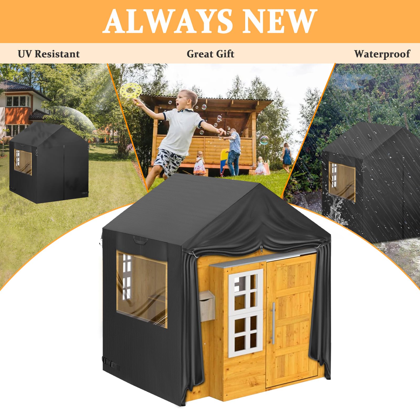 Cubierta para Casa de Juegos Iceberg Elf, 50" L X 45" W X - Imagen 7