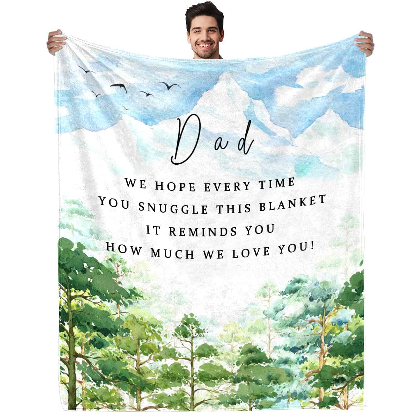 Regalos de Navidad para Papá - Mantas para Papá de sus