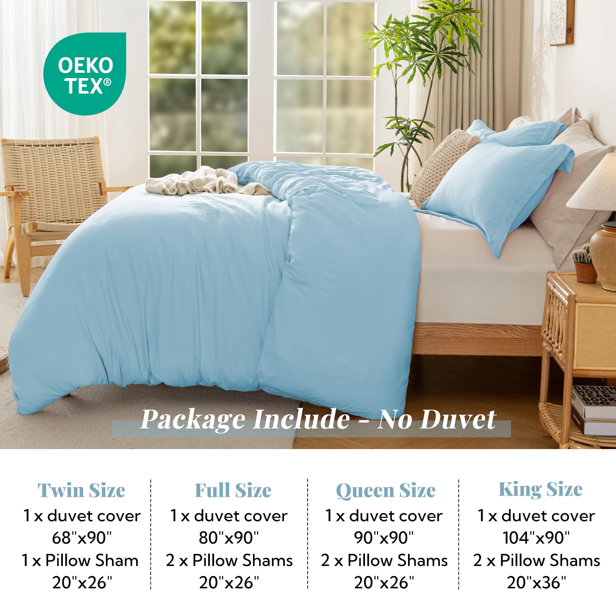 Juego de Funda Nórdica MILDLY Super Suave - Cubierta de - Imagen 7