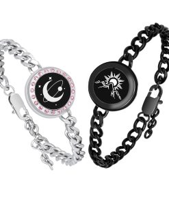 Pulseras de Tacto a Distancia EAOYAO, Vibración y Luz