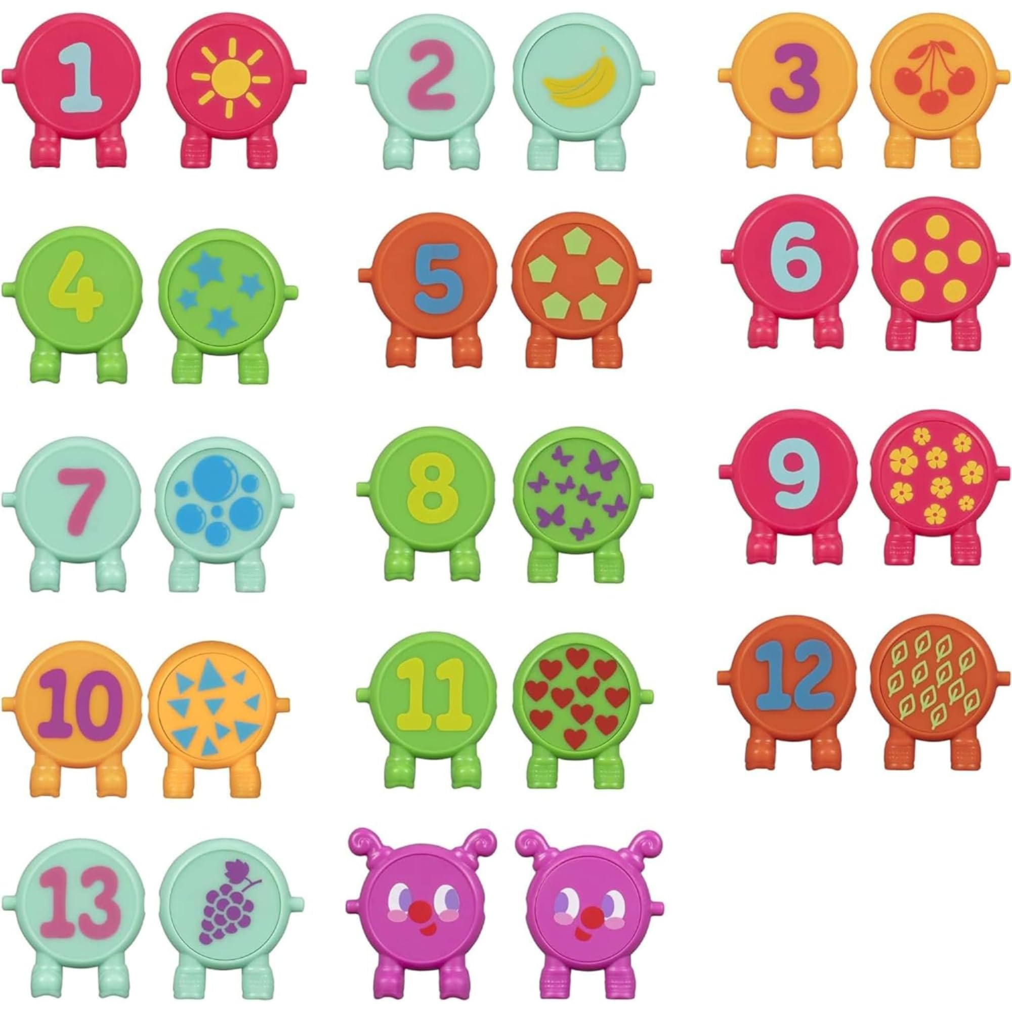 Sets de figuras articuladas CoComelon Blind Capsule Number - Imagen 5