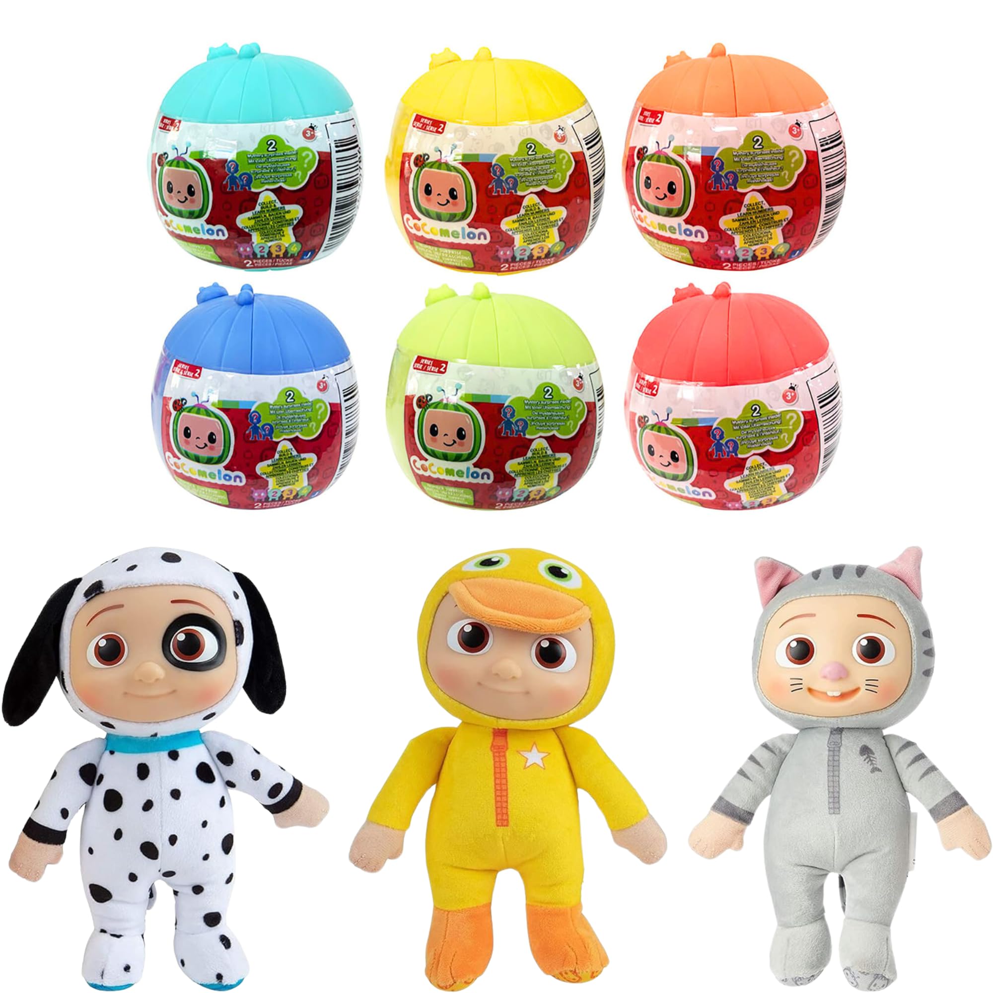 Sets de figuras articuladas CoComelon Blind Capsule Number