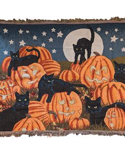 Manta D.M.C New York Original Halloween Tema Calabaza Gato