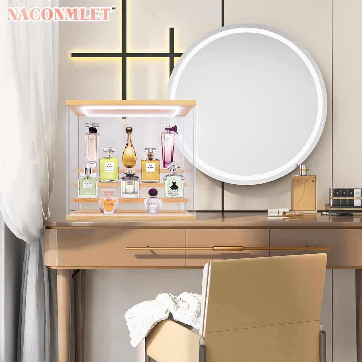 Estuche de exhibición de acrílico transparente Naconmlet - Imagen 8