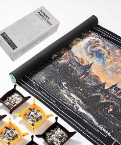 Tapete de rompecabezas HuangDou Roll Up 44� x 30� Portátil