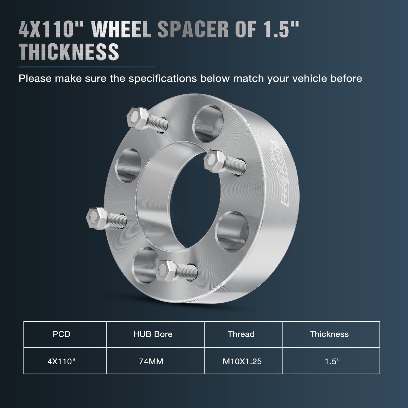 Espaciadores de Rueda ATV Frokom 4x110mm, Espaciadores de - Imagen 3