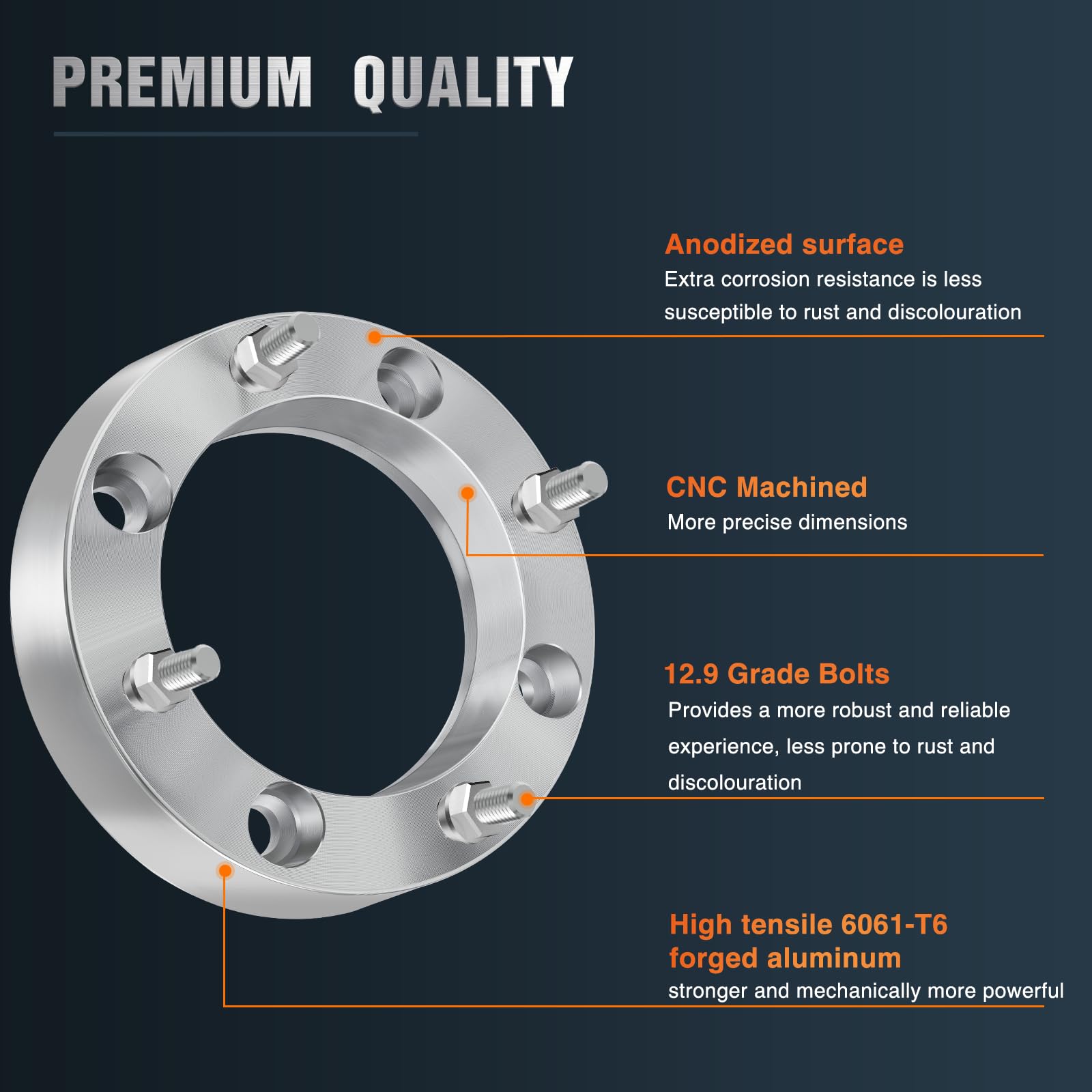 Separadores de Rueda para ATV Frokom 4x156mm, 1.5 Pulgadas - Imagen 6