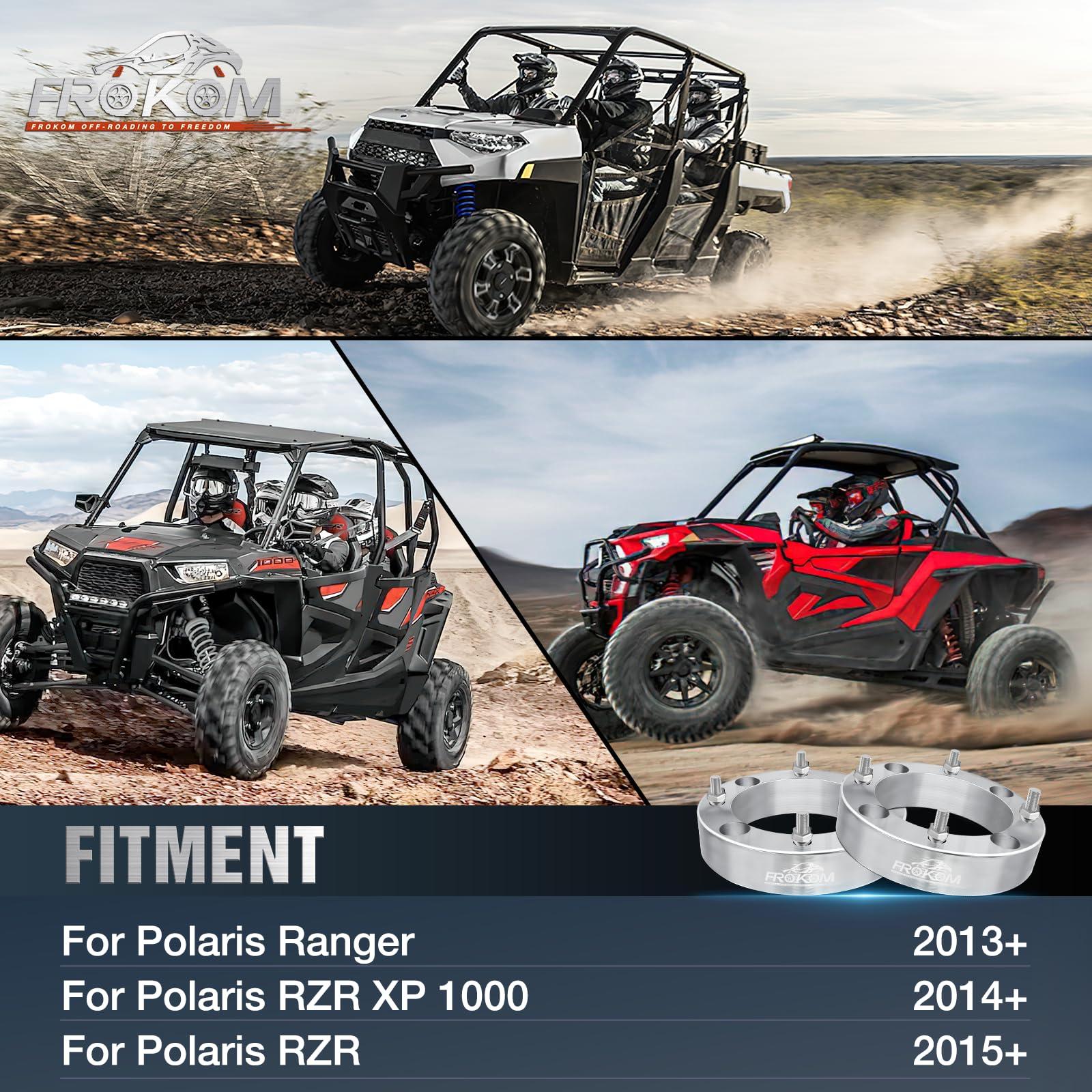 Separadores de Rueda para ATV Frokom 4x156mm, 1.5 Pulgadas - Imagen 5