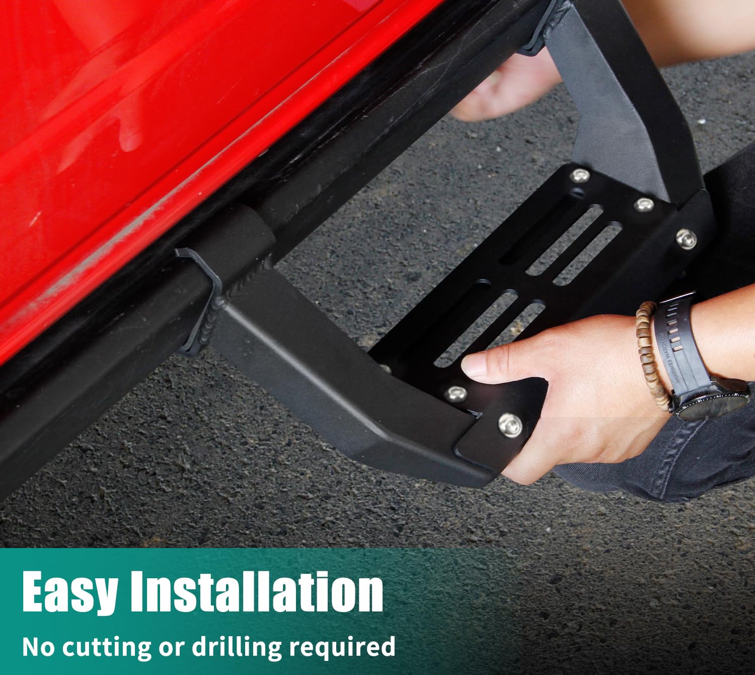 2Pcs Estribos Laterales Compatibles con Ford Bronco 2/4 - Imagen 7