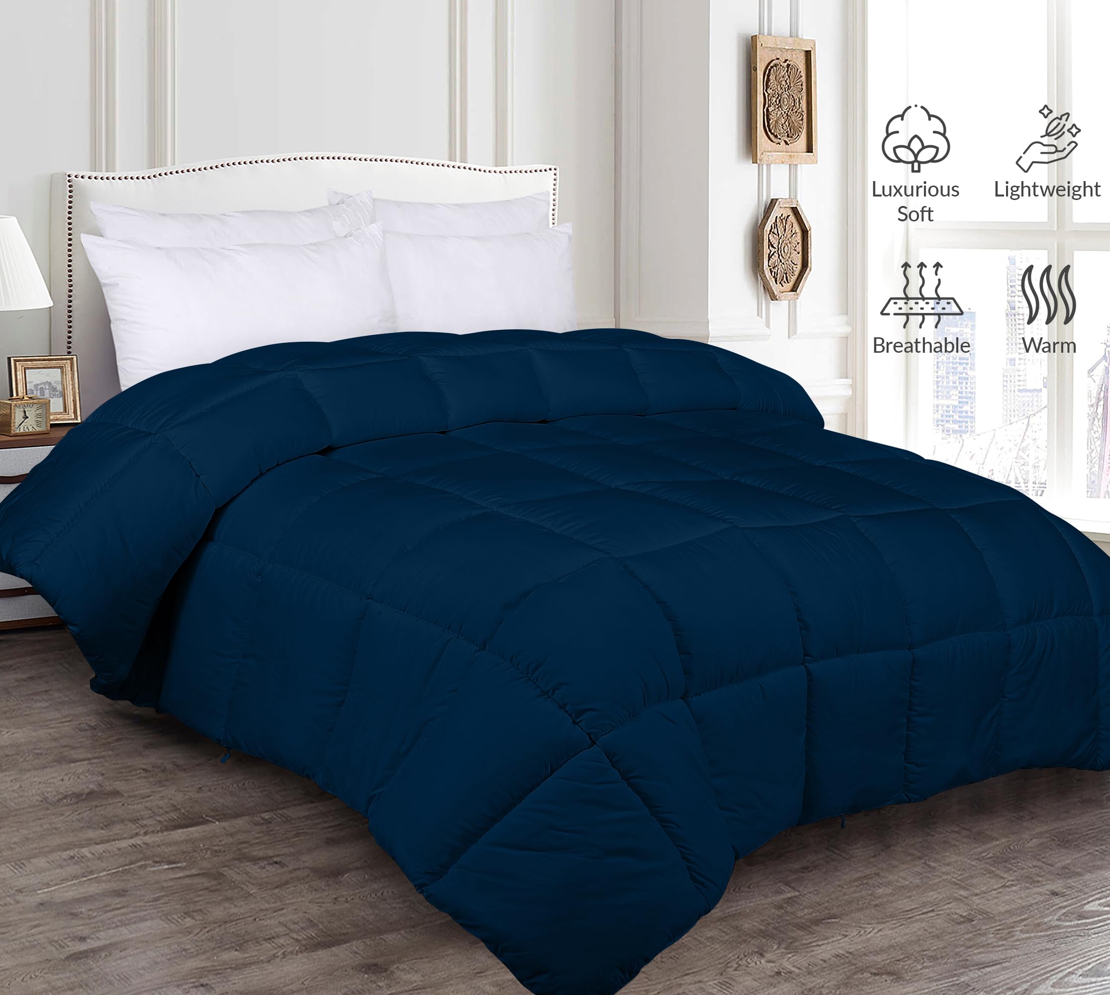 Edredón ROYALE LINENS - Inserto para Duvet California King - Imagen 9