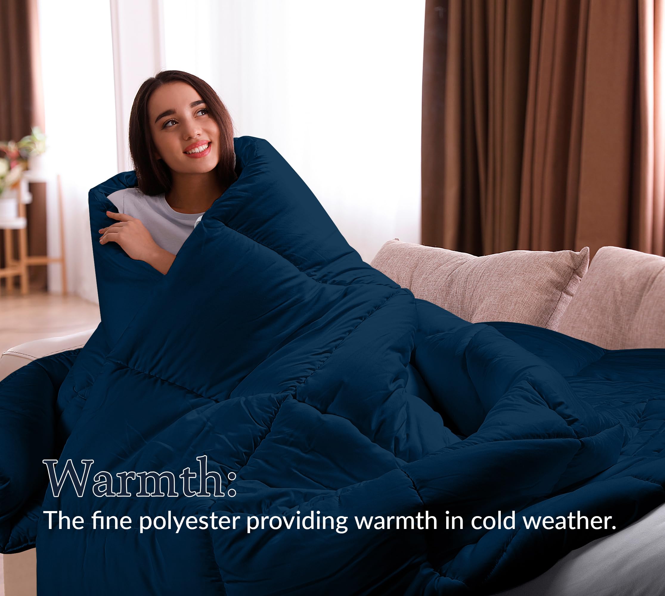 Edredón ROYALE LINENS - Inserto para Duvet California King - Imagen 5