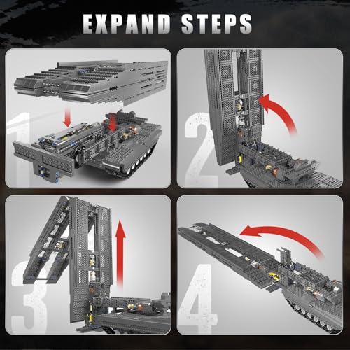 Set de Bloques de Construcción de Puente de Vehículo - Imagen 4