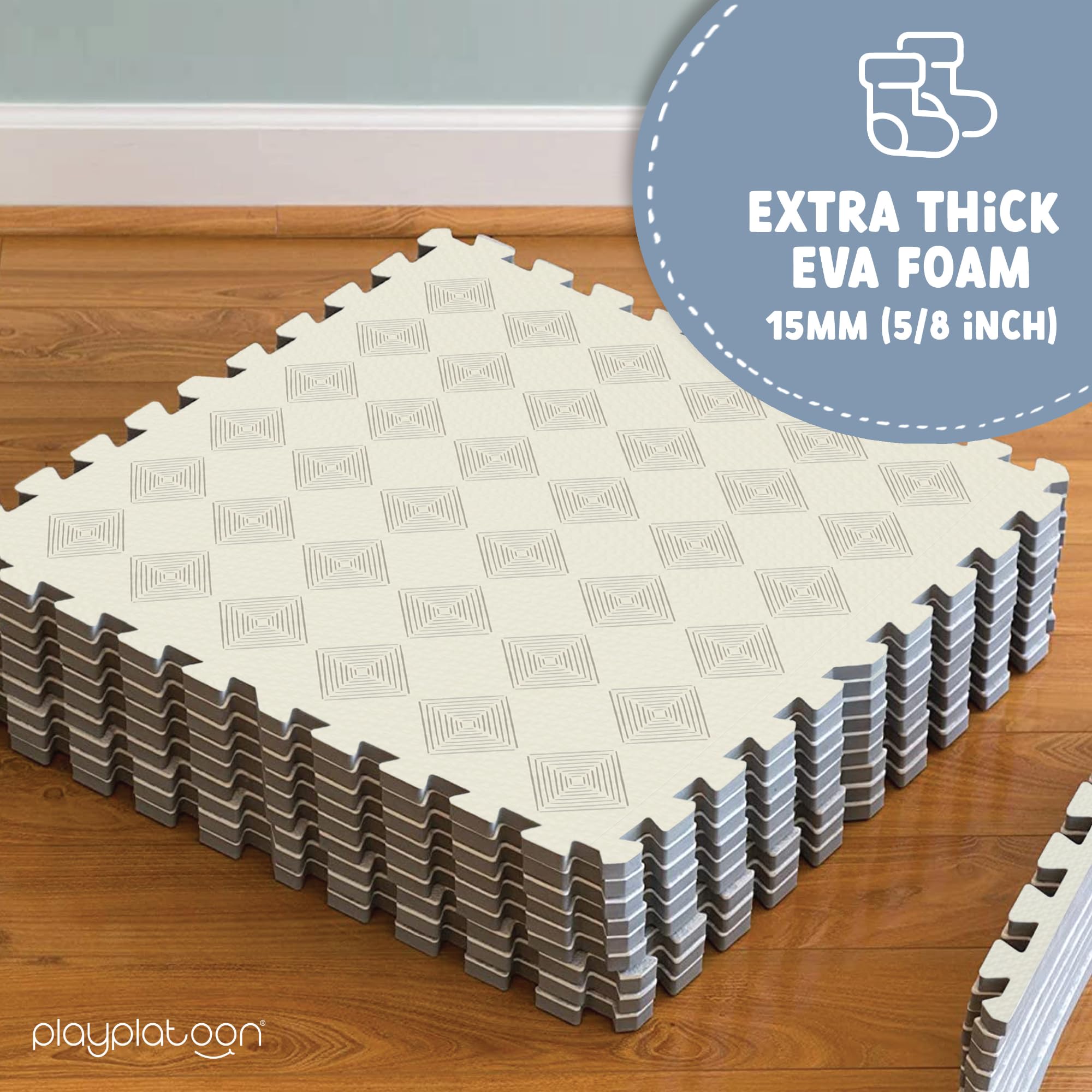 Tapetes de Juego para Niños Grande y Seguro para Pisos, 9 - Imagen 7