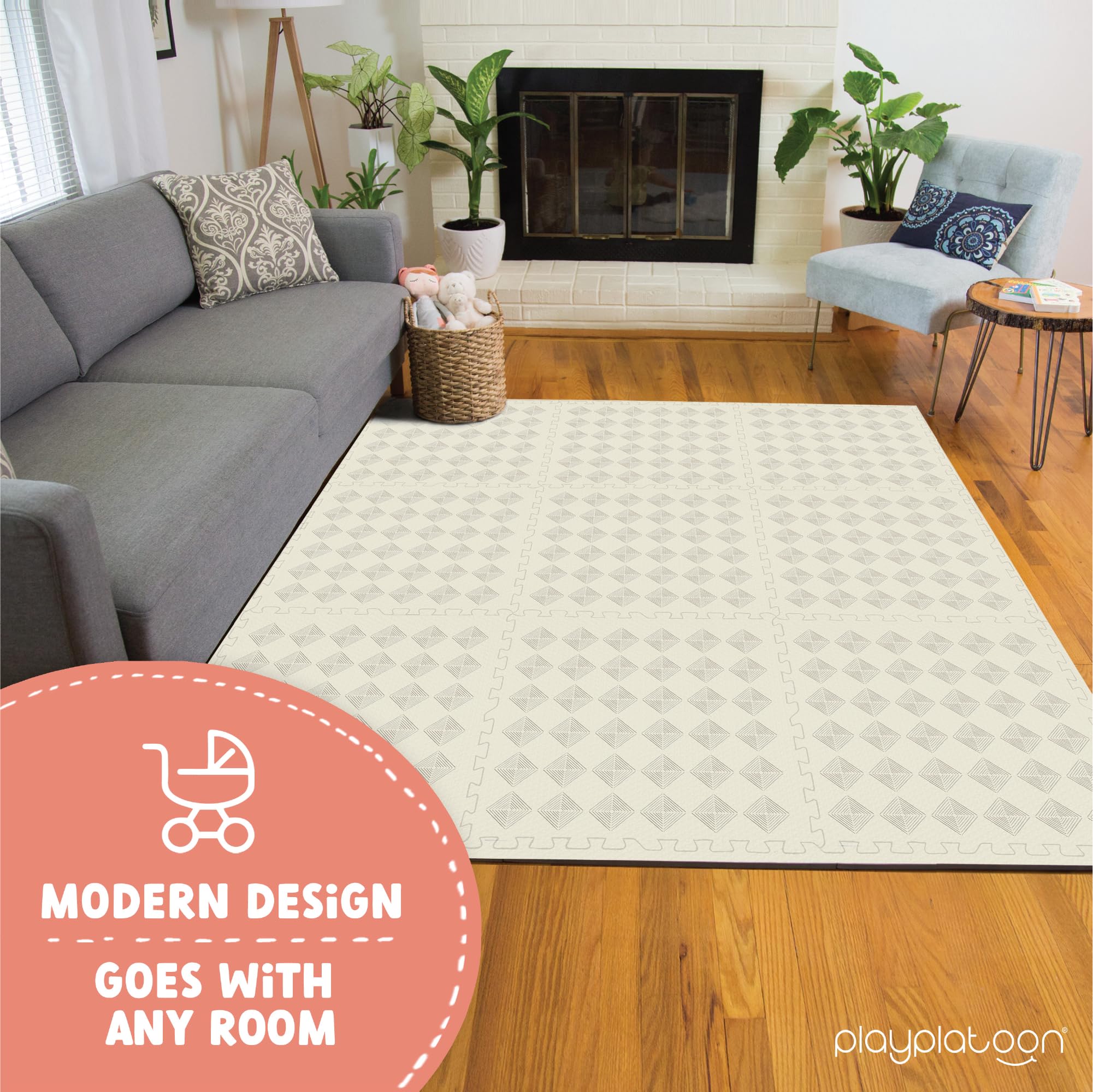 Tapetes de Juego para Niños Grande y Seguro para Pisos, 9 - Imagen 6