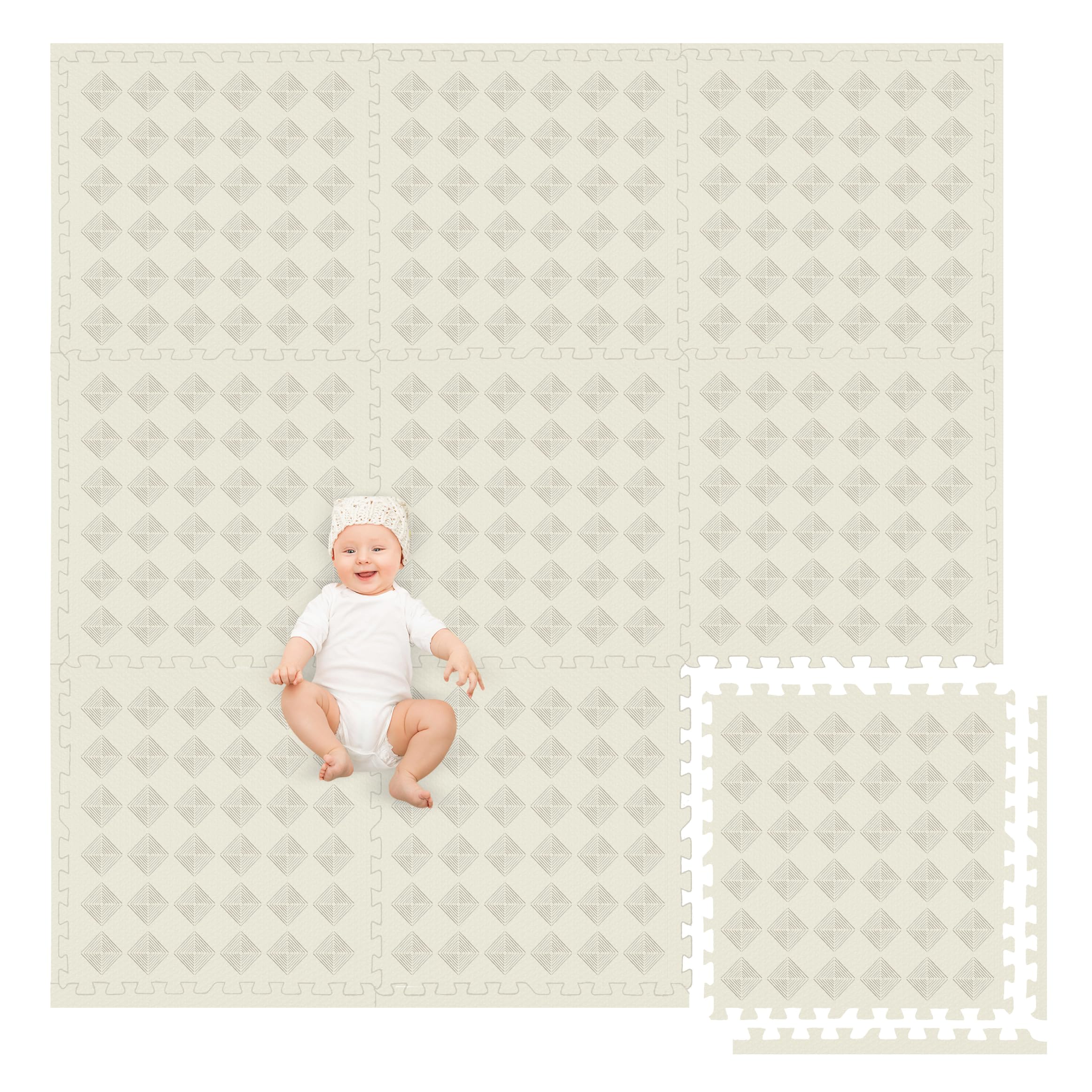 Tapetes de Juego para Niños Grande y Seguro para Pisos, 9