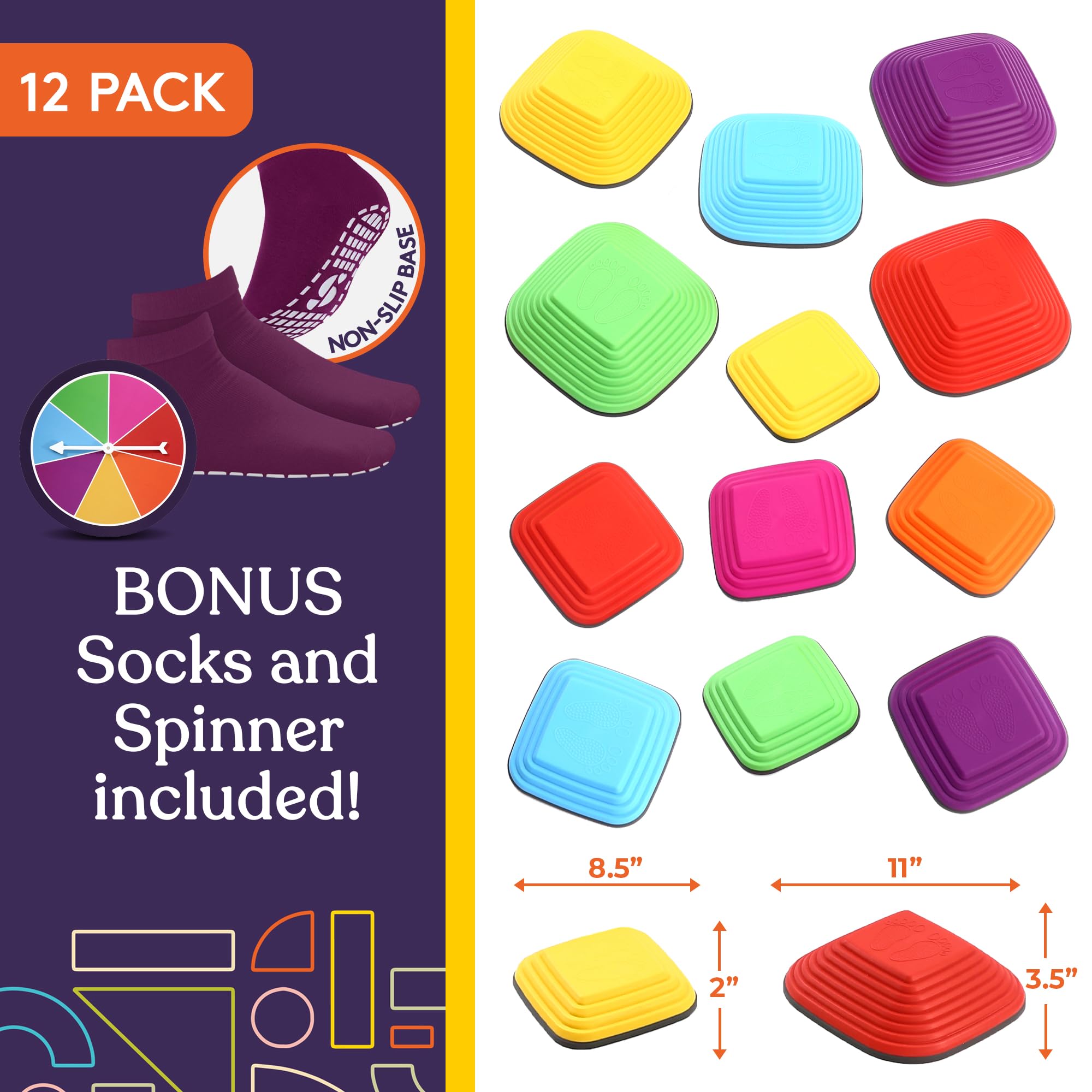 Bloques de equilibrio para niños Special -Multicolor - Imagen 3