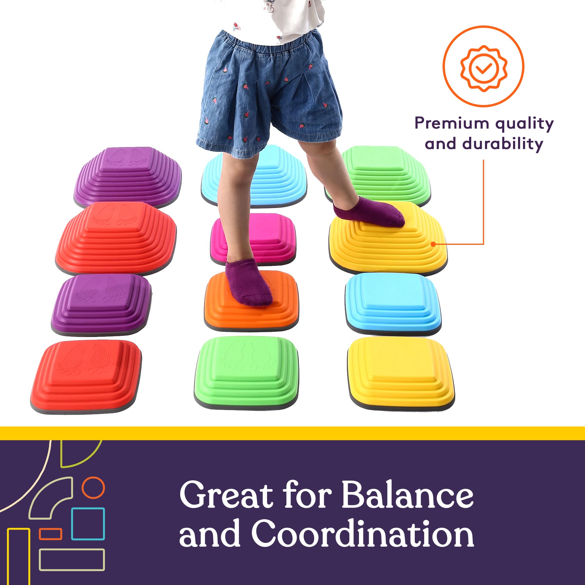 Bloques de equilibrio para niños Special -Multicolor - Imagen 5