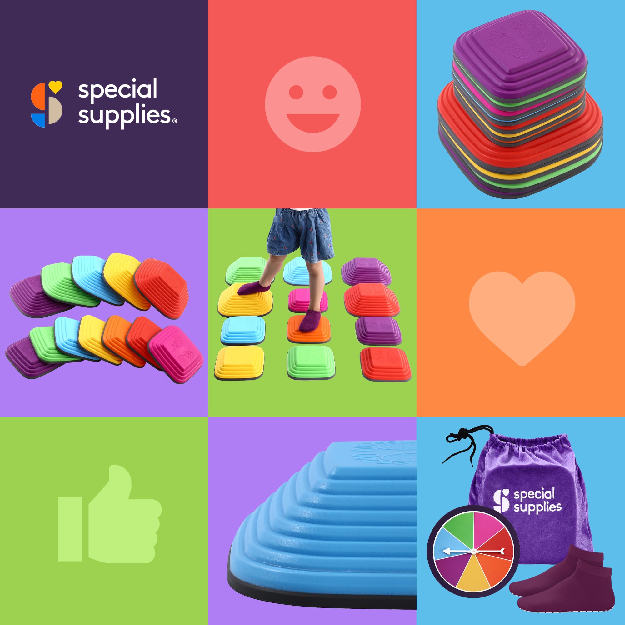 Bloques de equilibrio para niños Special -Multicolor - Imagen 10