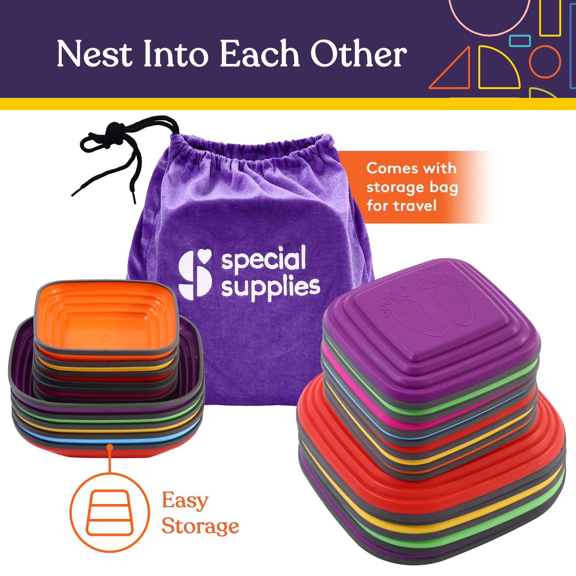 Bloques de equilibrio para niños Special -Multicolor - Imagen 6