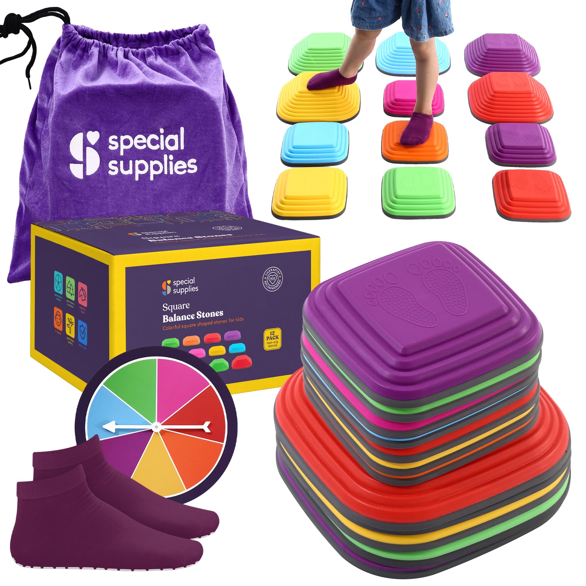 Bloques de equilibrio para niños Special -Multicolor - Imagen 8