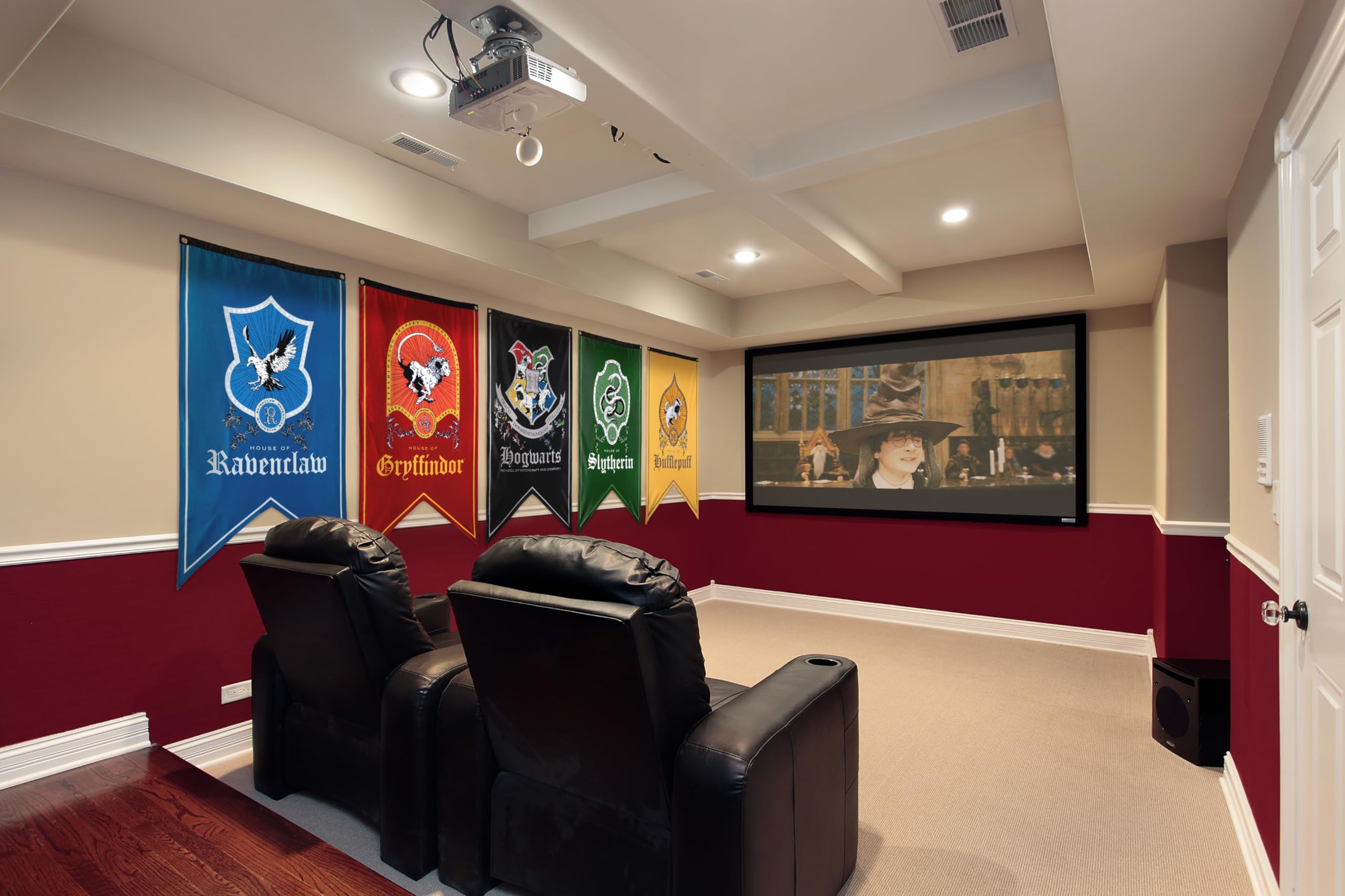 Conjunto de 5 Banderas de Casas de Magia de Harry Potter - Imagen 9