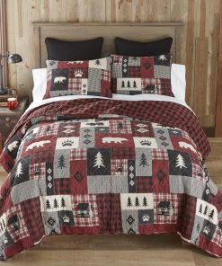 Juego de Ropa de Cama Acolchada Donna Sharp Bear Peak -