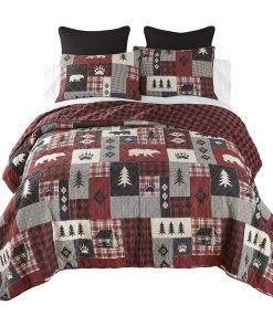 Juego de Edredón Acolchado Bear Peak de Donna Sharp - Juego