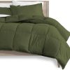 Juego de Ropa de Cama de Bambú 1800 Bella Home con Edredón,