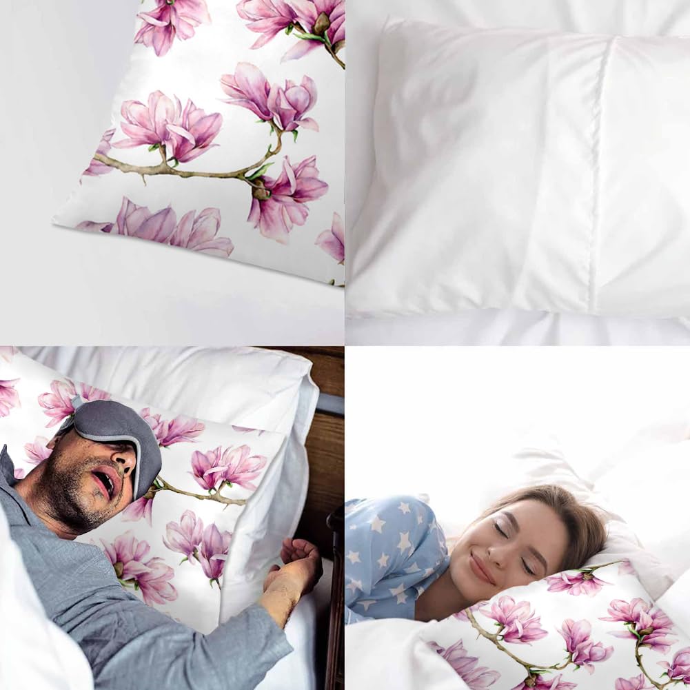Funda de Almohada Xihomeli Magnolia de Tamaño Extra Grande - Imagen 5
