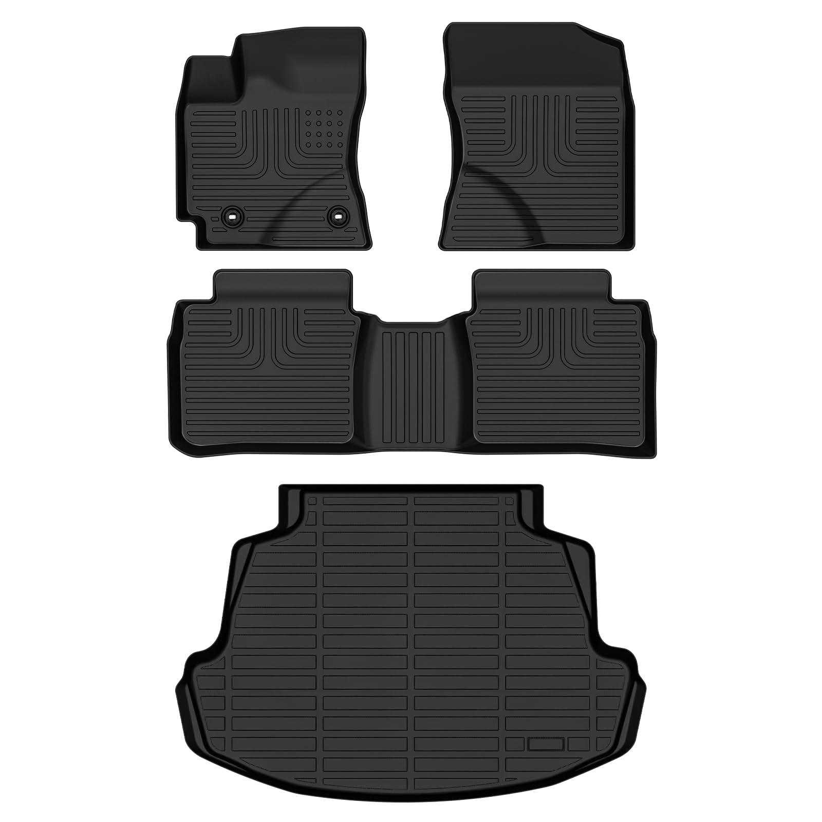 Set de tapetes para piso y protector de carga Wayhigh para